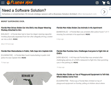 Tablet Screenshot of floridaman.com